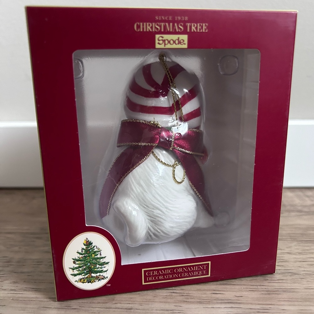 Spode Christmas Tree Playful Kitten ceramic Ornament Festive Tree Decoration - Picture 3 of 5